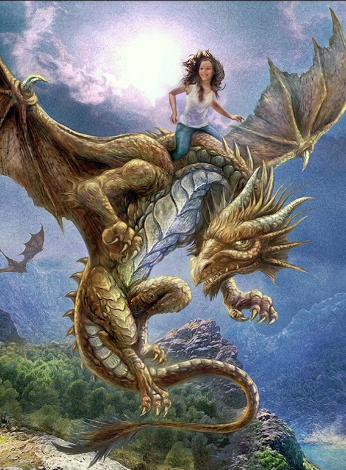 Starz Puzzles: Dragon Rider: Wooden (163 Piece)