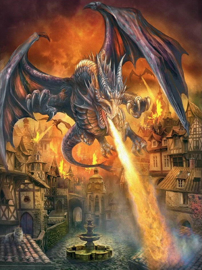 Starz Puzzles: Reign of Fire: Wooden (57 Piece)