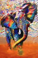 Starz Puzzles: African Colors: Wooden (91 Piece)