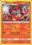 Incineroar 026  SM Base Set - Rare