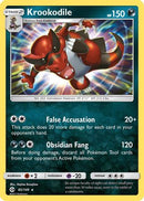 Krookodile 085  - Reverse Holofoil SM Base Set - Holo Rare