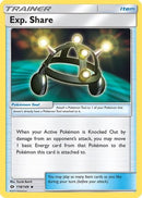 Exp. Share 118  - Reverse Holofoil SM Base Set - Uncommon