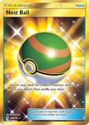 Nest Ball (Secret) 158  - Holofoil SM Base Set - Secret Rare