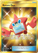 Rotom Dex (Secret) 159  - Holofoil SM Base Set - Secret Rare