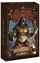 Flesh and Blood: History Pack 1 - Blitz Deck (Rhinar)
