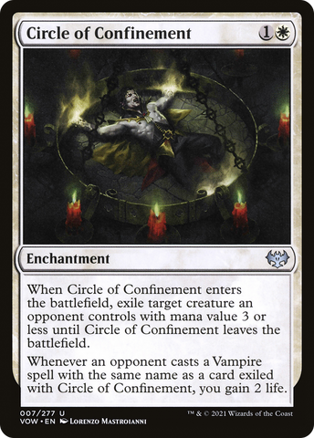 Circle of Confinement [Innistrad: Crimson Vow]
