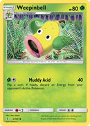 Weepinbell 002/145  - Reverse Holofoil SM  Guardians Rising - Uncommon