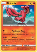 Oricorio (14) (14) 014/145  - Reverse Holofoil SM  Guardians Rising - Rare