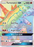 Turtonator GX (Secret)  - Holofoil SM  Guardians Rising - Secret Rare