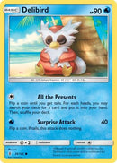 Delibird 026  SM  Guardians Rising - Common