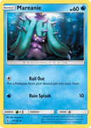 Mareanie  - Reverse Holofoil SM  Guardians Rising - Uncommon
