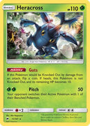 Heracross 011  SM  Burning Shadows - Rare
