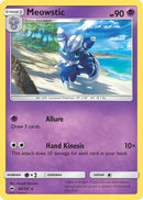 Meowstic 060  - Reverse Holofoil SM  Burning Shadows - Rare