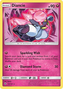 Diancie 094  - Reverse Holofoil SM  Burning Shadows - Holo Rare