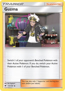 Guzma 115  - Reverse Holofoil SM  Burning Shadows - Uncommon