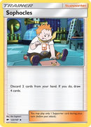 Sophocles 123  - Reverse Holofoil SM  Burning Shadows - Uncommon