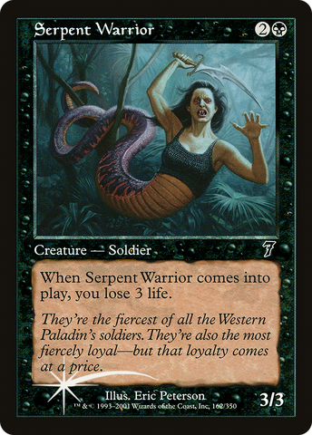 Serpent Warrior [Seventh Edition]