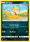 Scraggy 050  - Reverse Holofoil Shining Legends - Common