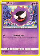Gastly 036  - Reverse Holofoil SM  Crimson Invasion - Common