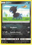 Deino 060  - Reverse Holofoil SM  Crimson Invasion - Common