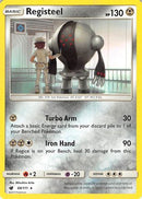 Registeel 068  - Reverse Holofoil SM  Crimson Invasion - Rare
