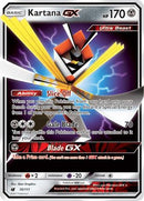 Kartana GX 070  - Holofoil SM  Crimson Invasion - Ultra Rare
