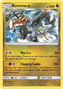 Kommo-o 077  - Reverse Holofoil SM  Crimson Invasion - Rare