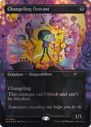 Changeling Outcast (Rainbow Foil) [Secret Lair Drop Series]