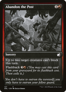 Abandon the Post [Innistrad: Double Feature]