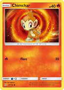 Chimchar (20)/156  - Reverse Holofoil SM  Ultra Prism - Common