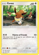Eevee (105) (105) 105  - Reverse Holofoil SM  Ultra Prism - Common
