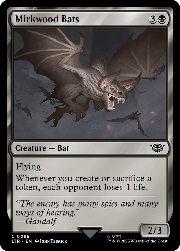 Mirkwood Bats [The Lord of the Rings: Tales of Middle-Earth]