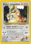 Blaine's Kangaskhan 036  - Unlimited Gym Heroes - Uncommon