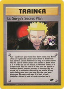 Lt. Surge's Secret Plan (107/132) [Gym Challenge Unlimited]