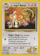 Lt. Surge's Raticate (51/132) [Gym Heroes Unlimited]