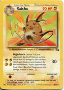 Raichu (29/62) [Fossil Unlimited]