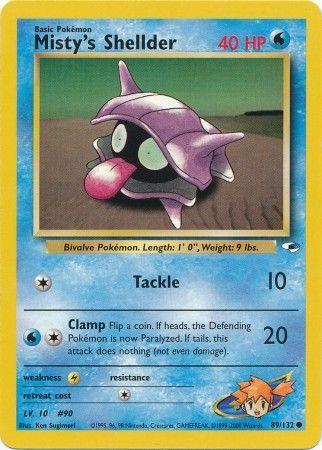 Misty's Shellder (89/132) [Gym Heroes Unlimited]