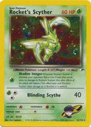 Rocket's Scyther 013  - Unlimited Holofoil Gym Heroes - Holo Rare