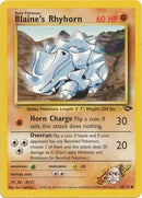 Blaine's Rhyhorn (65/132) [Gym Challenge Unlimited]