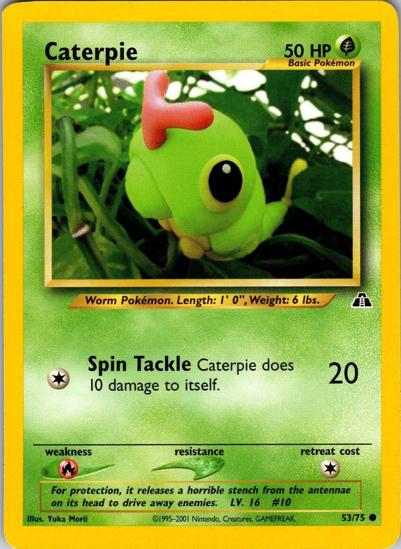 Caterpie (53/75) [Neo Discovery Unlimited]