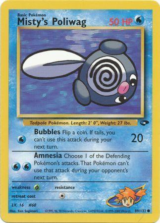 Misty's Poliwag (89/132) [Gym Challenge Unlimited]