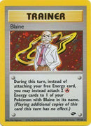 Blaine (17)/132  - Unlimited Holofoil Gym Challenge - Holo Rare