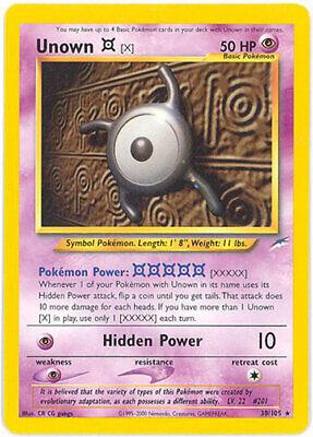 Unown [X] (30/105) [Neo Destiny Unlimited]