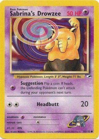 Sabrina's Drowzee (92/132) [Gym Heroes Unlimited]