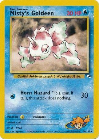 Misty's Goldeen (30/132) [Gym Heroes Unlimited]
