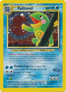 Politoed (8)/75  - Unlimited Holofoil Neo Discovery - Holo Rare