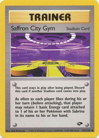 Saffron City Gym (122/132) [Gym Challenge Unlimited]