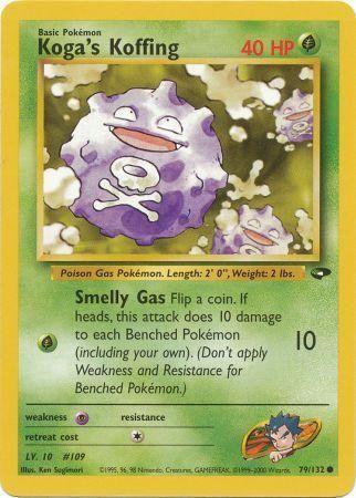 Koga's Koffing (79/132) [Gym Challenge Unlimited]