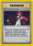 The Rocket's Trap 019  - Unlimited Holofoil Gym Heroes - Holo Rare