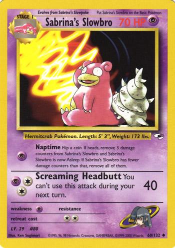 Sabrina's Slowbro (60/132) [Gym Heroes Unlimited]